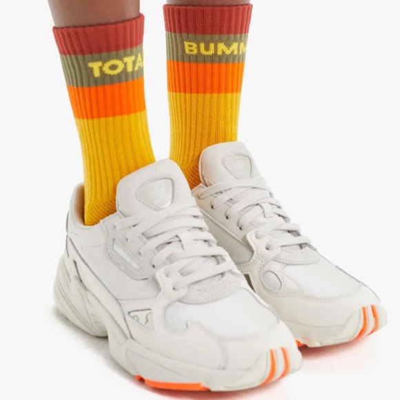 Mother Denim Baby Steps Total Bummer Black Mustard Yellow Hunter Green Socks - Picture 4 of 6